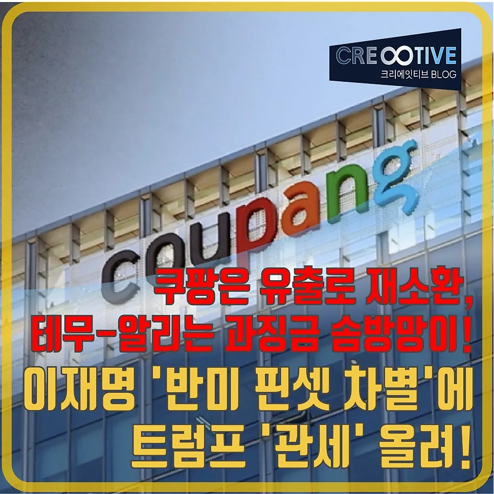 쿠팡 vs 테무·알리 제재 차이 2026: 형사 vs 과징금 분석