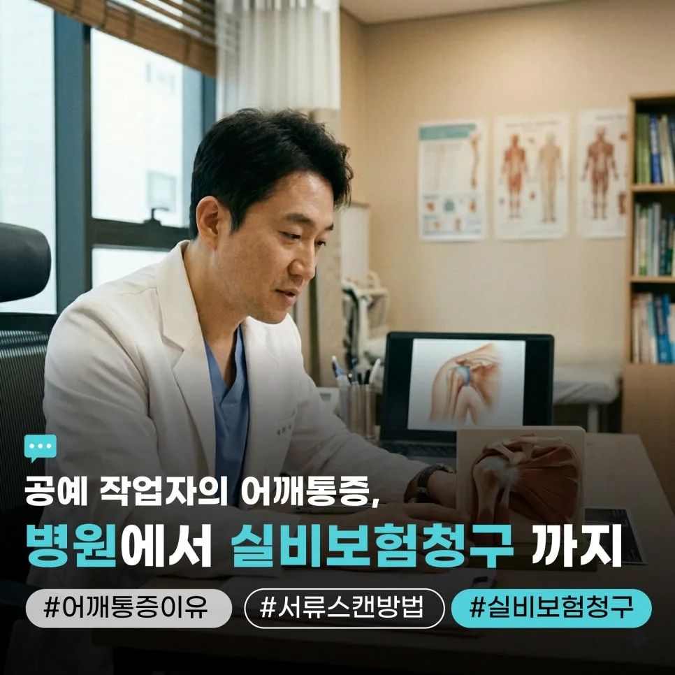 직업병 어깨통증 병원비 실비보험 청구 2026년 완벽 가이드