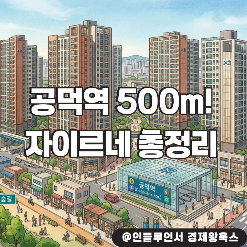 공덕역자이르네: 펜타 역세권의 미래 가치 분석 2026