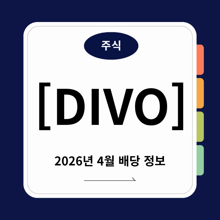 앰플리파이 DIVO ETF 2026년 4월 배당: 월배당 투자 전략 분석