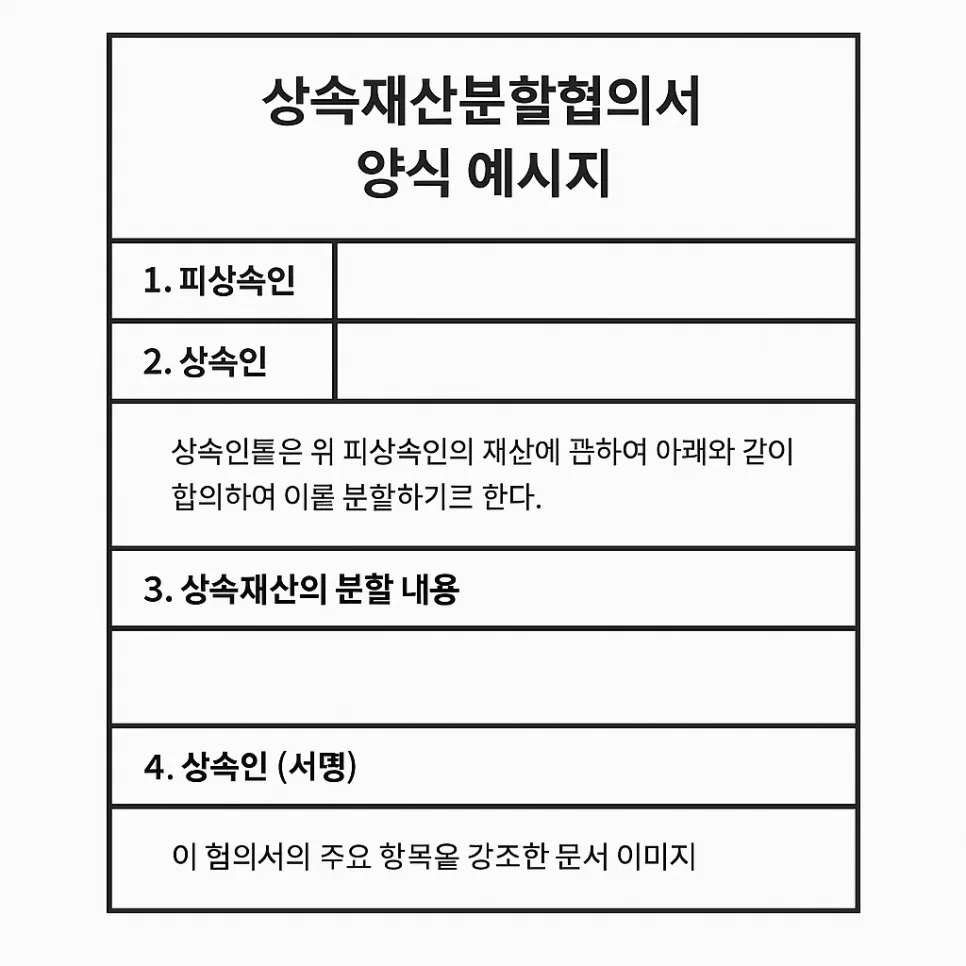 상속재산 분할, 2026년 분쟁 없이 해결하는 4단계 방법 2