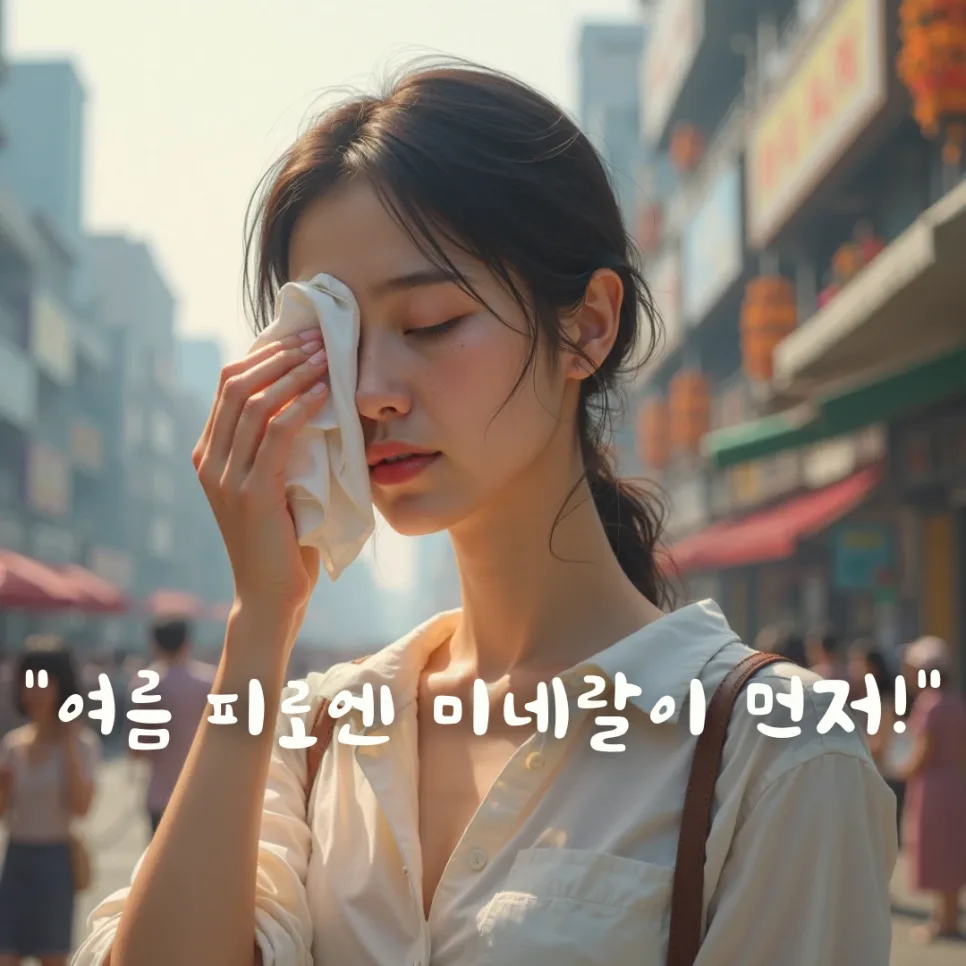 여름 피로 원인 2026: 미네랄 부족과 조용한 탈진 해법