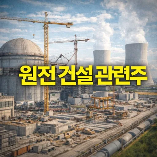 2026년 원전 건설주, 왜 주목해야 할까? 투자 전략 총정리