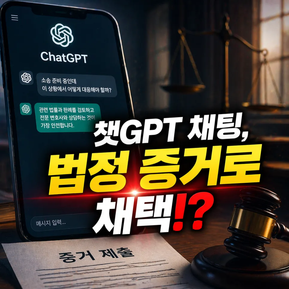 AI 대화, 법정 증거로 인정될까? 2026년 법적 리스크 총정리