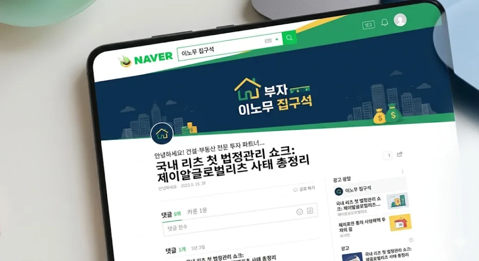 제이알글로벌리츠 법정관리, 해외 리츠 투자 위험 분석 2026