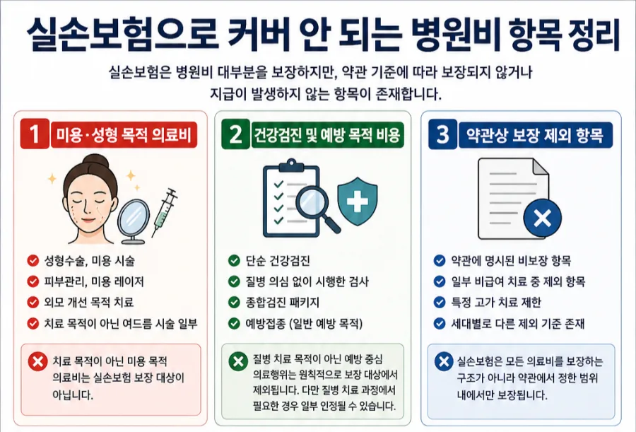 What Does Korean Health Insurance NOT Cover? 2026 Guide