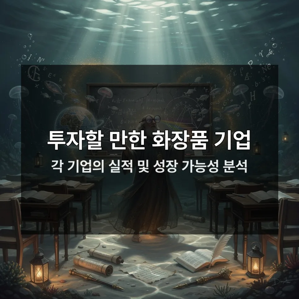 2026년 화장품 주식 투자: 실적 개선 기업 분석 및 전망
