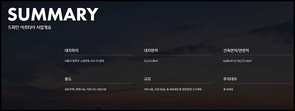 드파인 아르티아 노량진 분양가 예상 및 청약 정보 2026 2