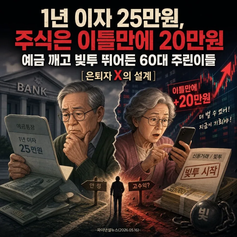 빚투, 예금 이자보다 주식 수익률 높을까? 2026년 현실 분석