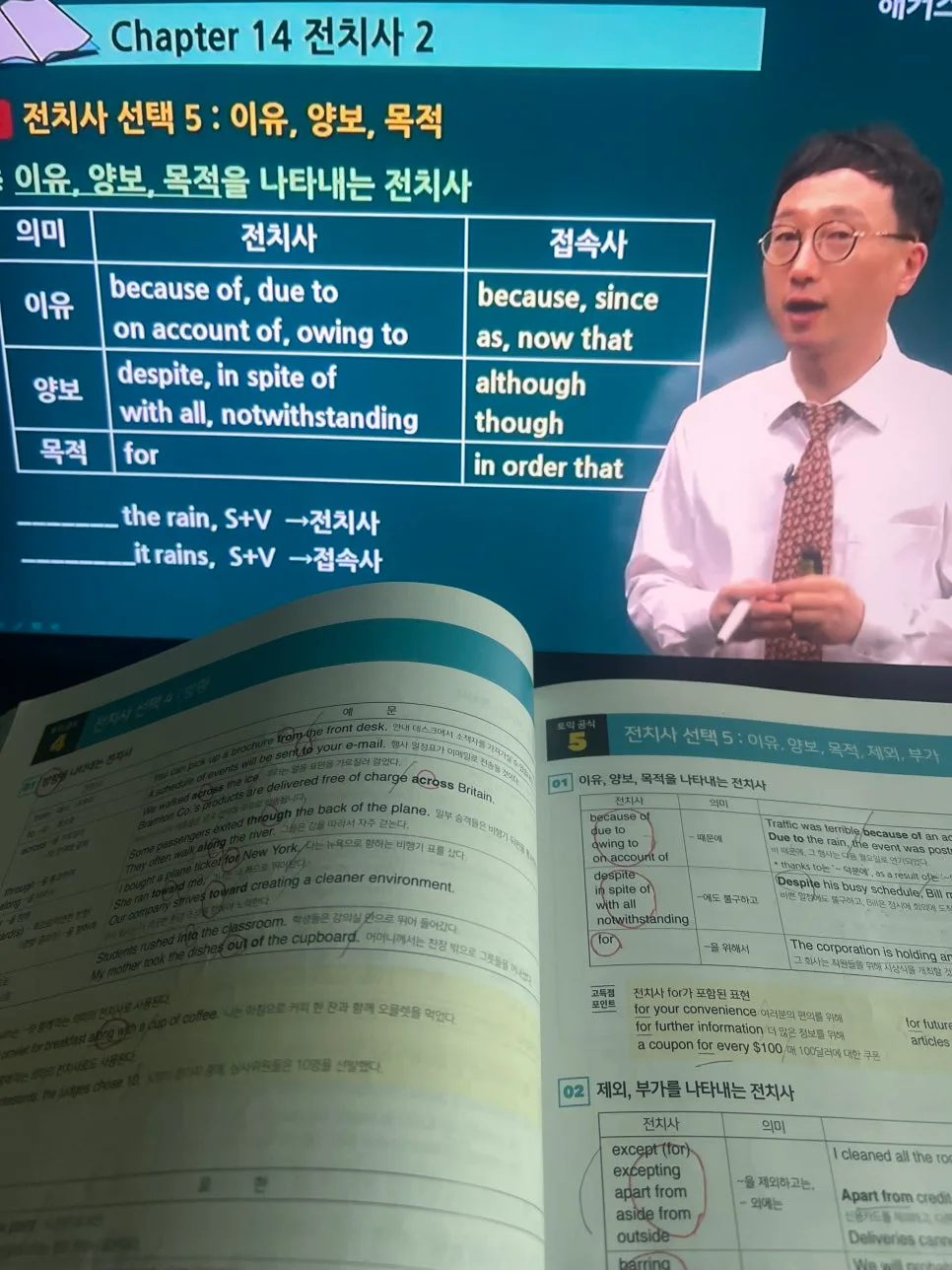 해커스 토익 RC 2026년 완벽 대비: 전치사, 어휘 핵심 정리