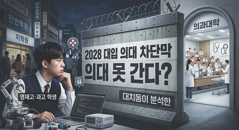 2028 영재고 의대 진학, 생기부 '일반고화' 막는 법 3가지