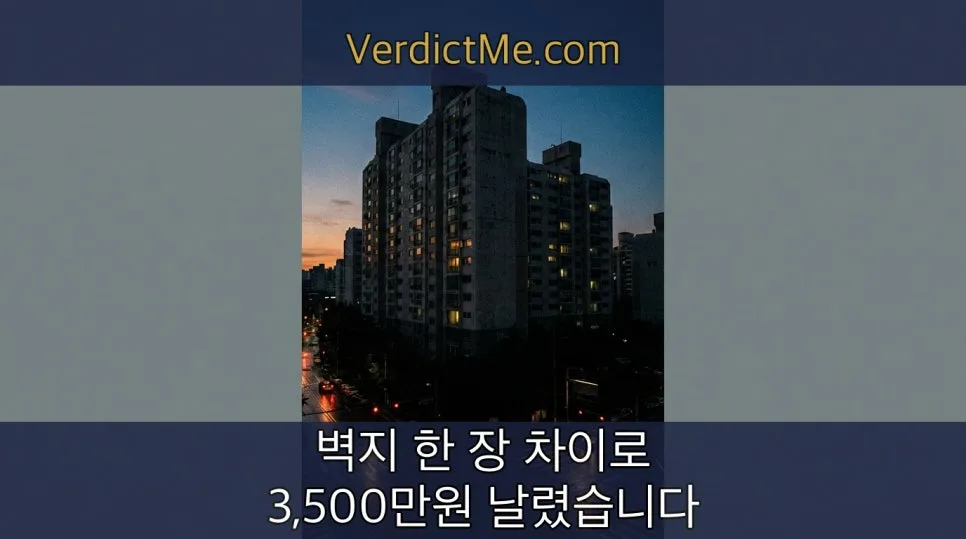 원상복구 분쟁 2026: 벽지 한 장 차이 3,500만원 손실 막는 법