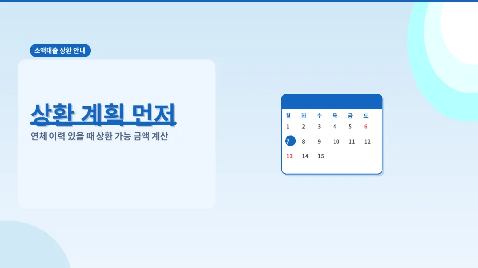연체자 소액대출 조건 2026: 신용점수 확인부터 상환 계획까지 2