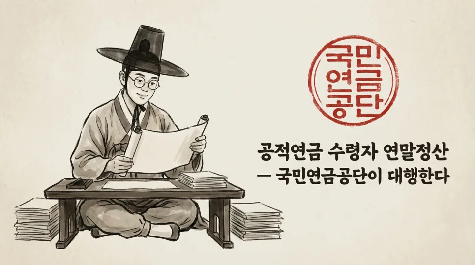 2026년 공적연금 연말정산, 국민연금공단 대행 절차 총정리