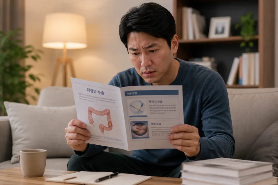 대장암 수술 보험 2026: 복강경 vs 개복, 보험금 차이 기준 총정리