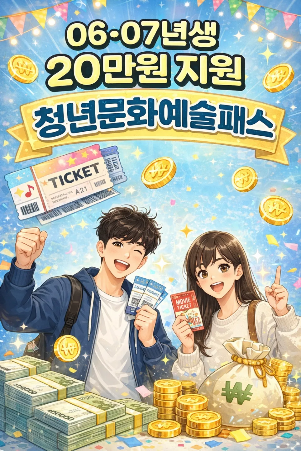 청년문화예술패스 2026년 신청 조건 및 20만원 혜택 총정리