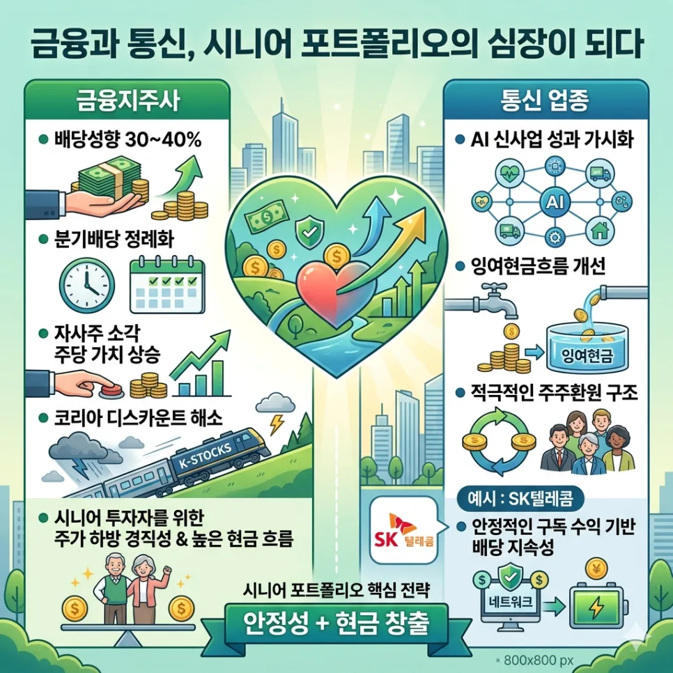 2026년 시니어 노후 준비: 삼성전자 대신 고배당주 투자 전략 2