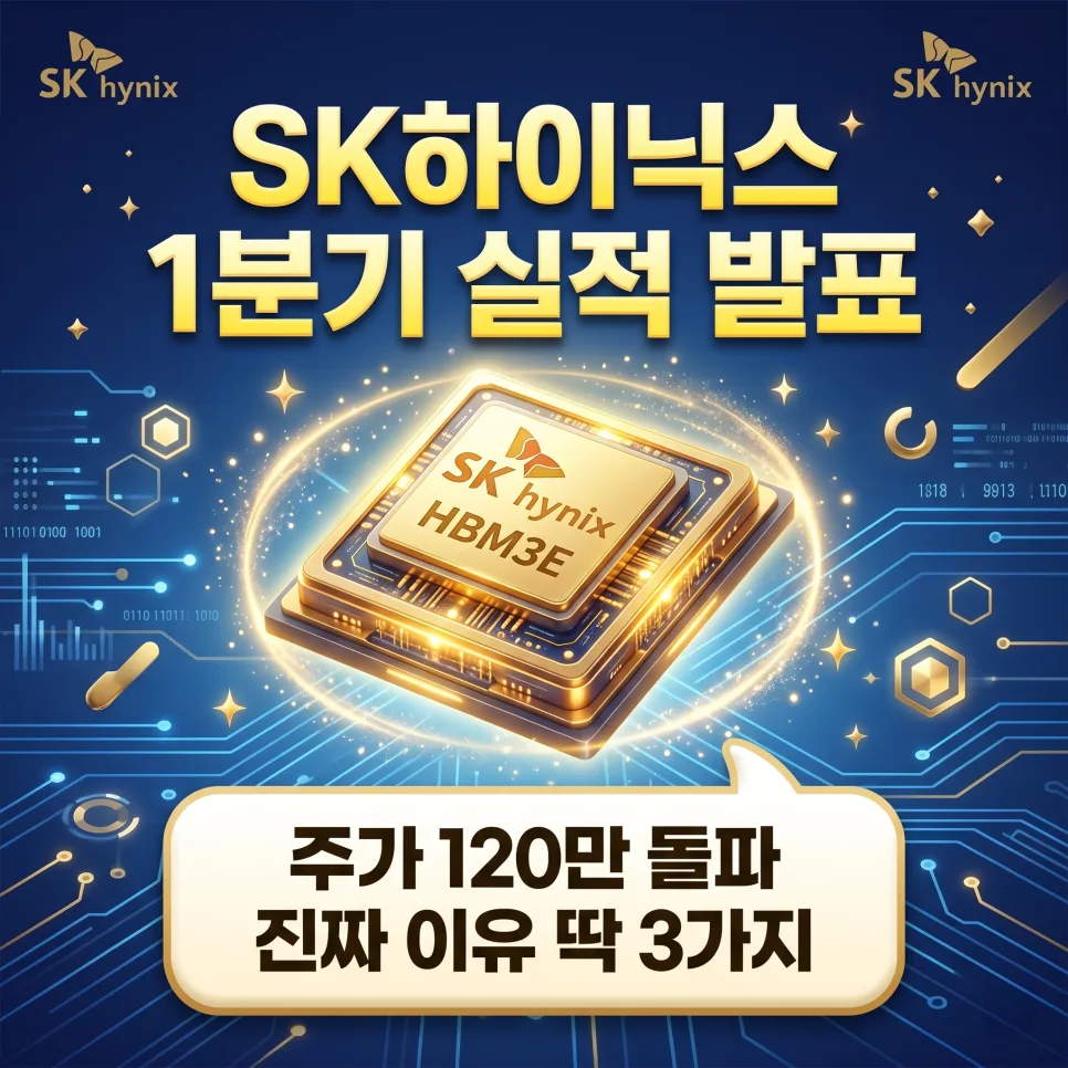 SK하이닉스 1분기 실적, HBM 덕에 40조 돌파? 전망 총정리 2026
