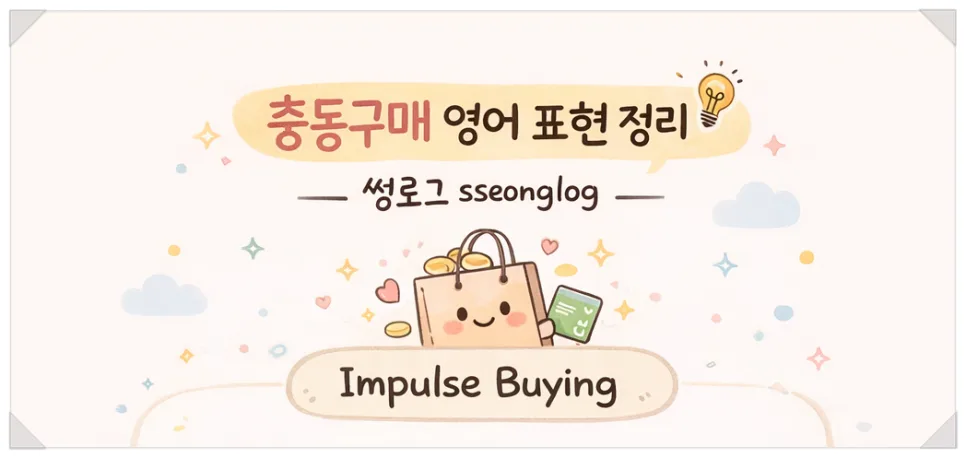 충동구매 영어 표현 2026: Impulse Buy부터 후회까지 완벽 정리