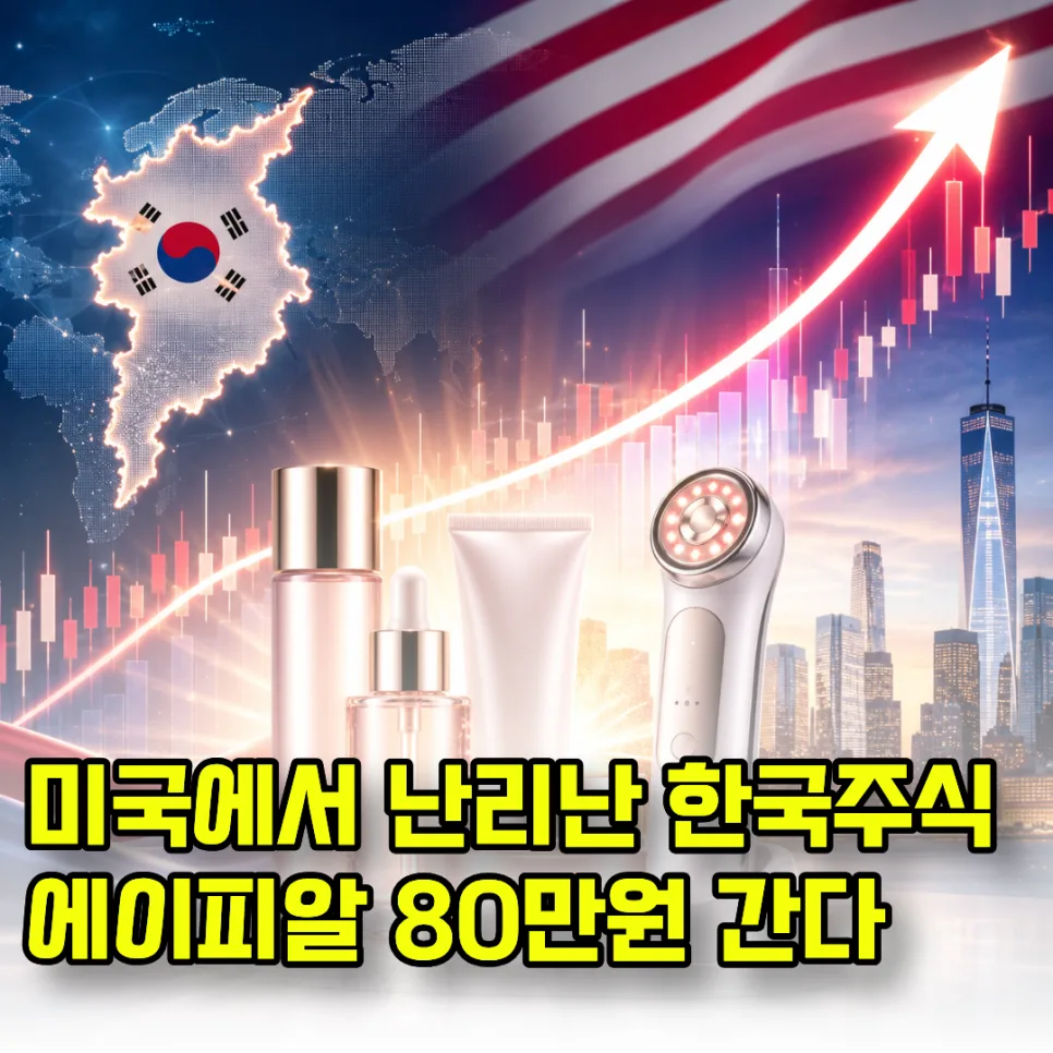APR 주가 80만원 돌파 가능성? 2026년 미국 시장 분석