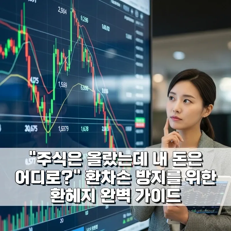 환헤지 필수! 2025년 환차손 막는 법 3단계