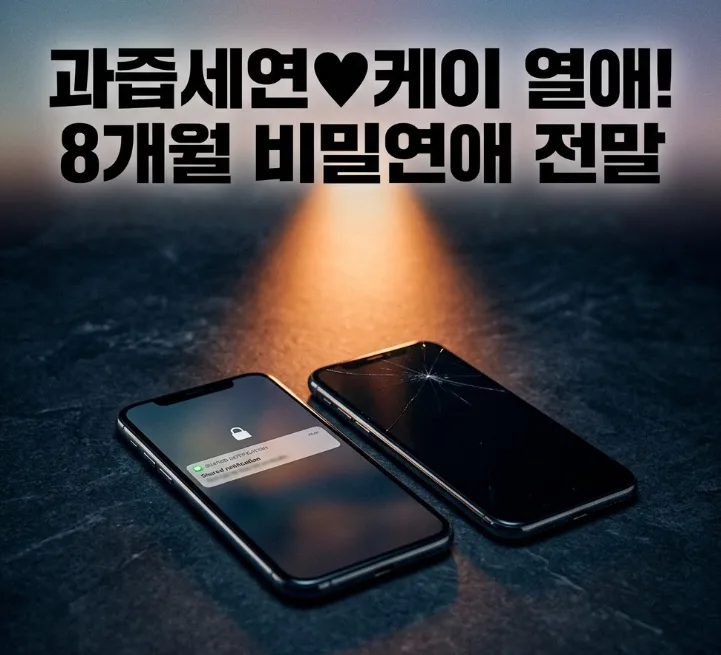 과즙세연 케이 열애, 11살 나이차 극복한 8개월 비밀 연애 전말 2026