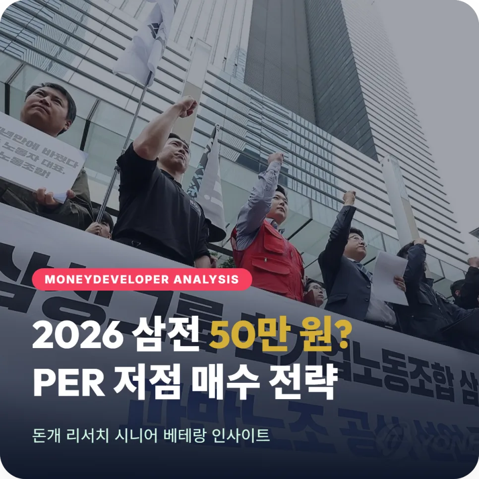 삼성전자 주가 저평가 진단: 2026년 역사적 저점 PER 매수 전략