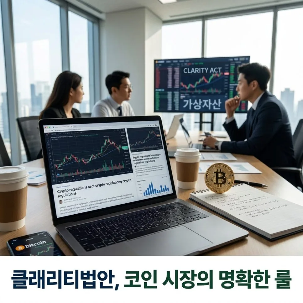 클래리티법안, 가상자산 시장 판도 바꿀까? 2026년 전망