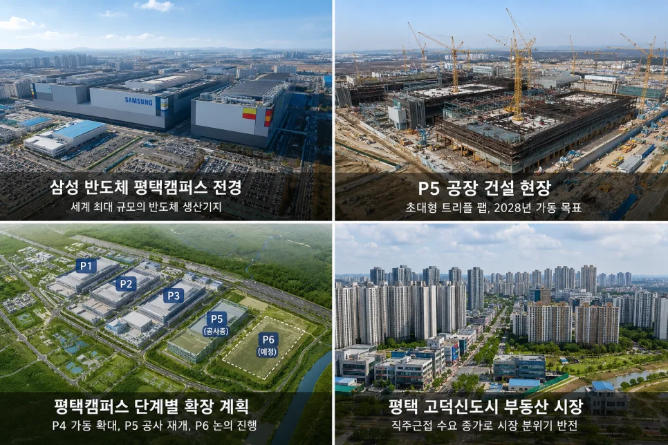 삼성 평택 캠퍼스 2026년 재가동: 고덕 부동산 시장 전망 분석