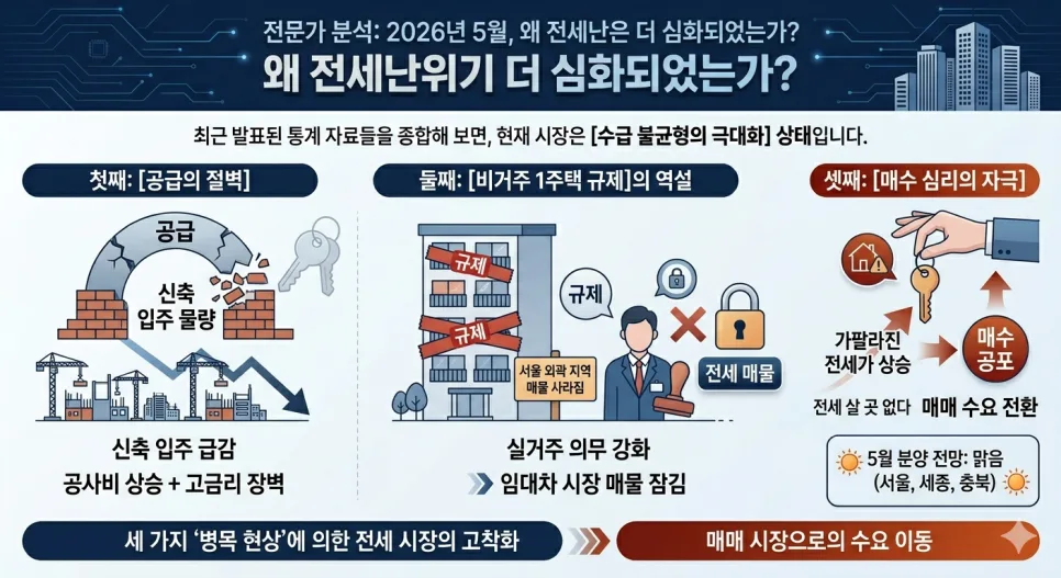 2026년 아파트 전세 6.8억 돌파, 전세 소멸 가능성은? 전문가 분석 2