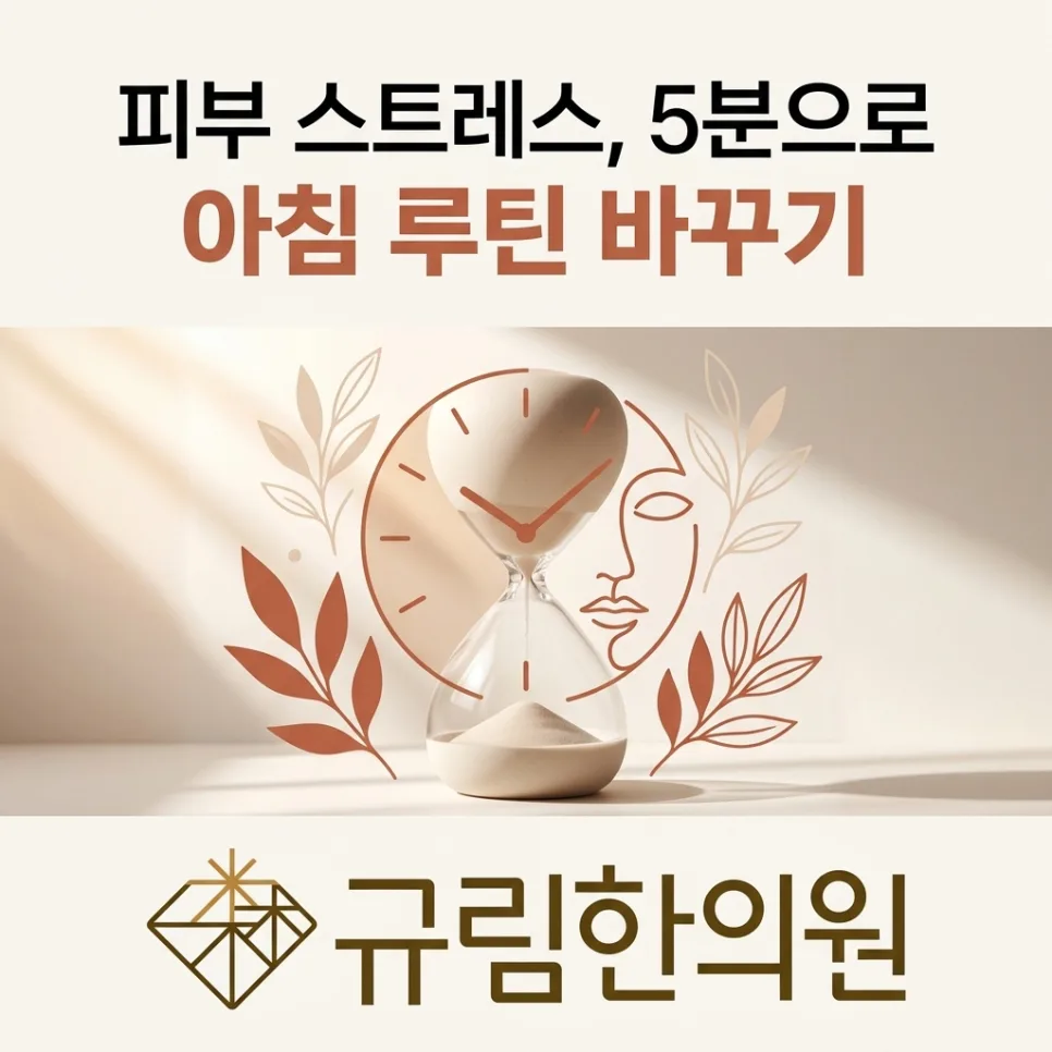 청주 피부 스트레스 관리: 5분 아침 루틴으로 피부 자생력 높이기 2026