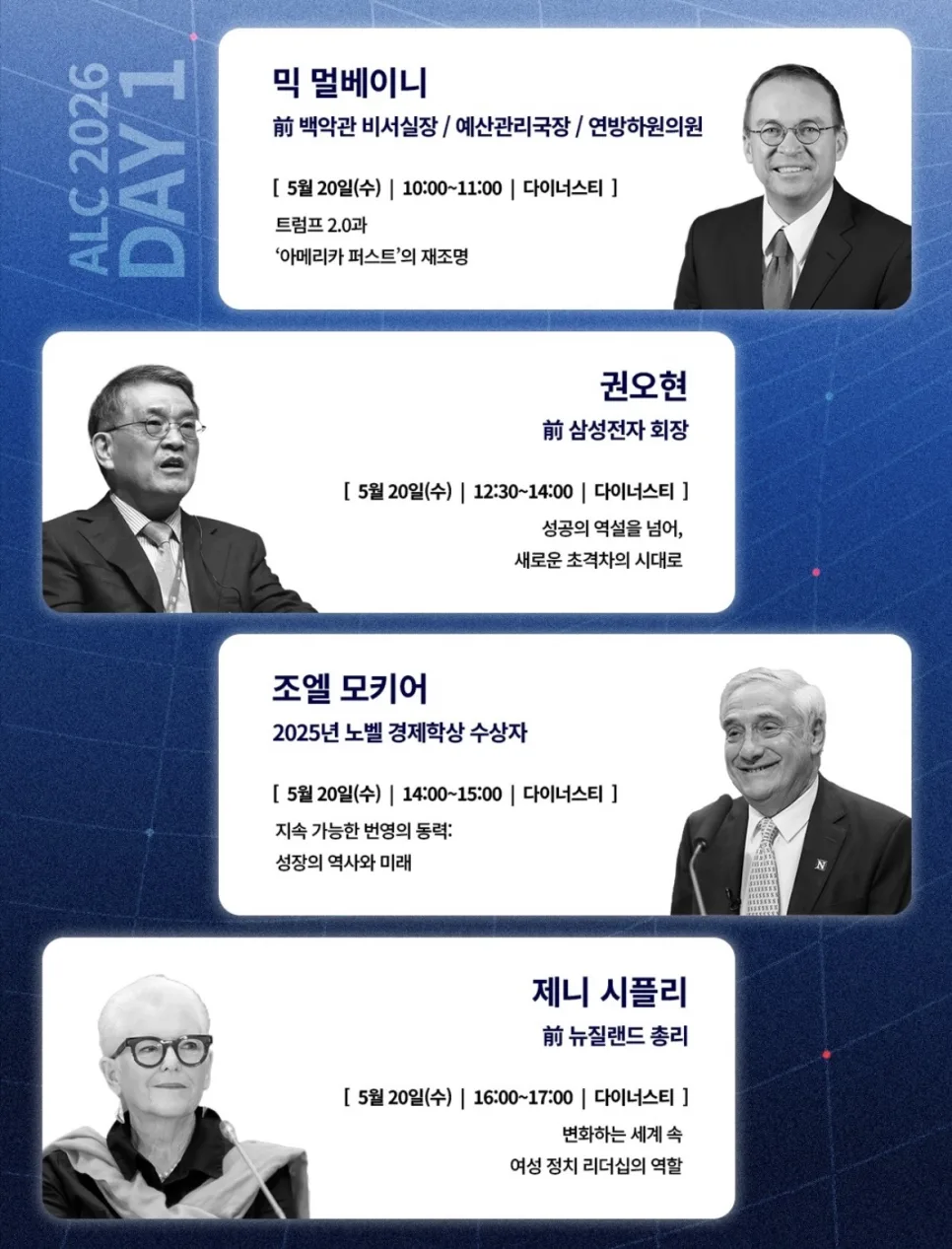 2026 아시안리더십콘퍼런스: 석학들의 통찰력으로 미래를 조망하는 법 2