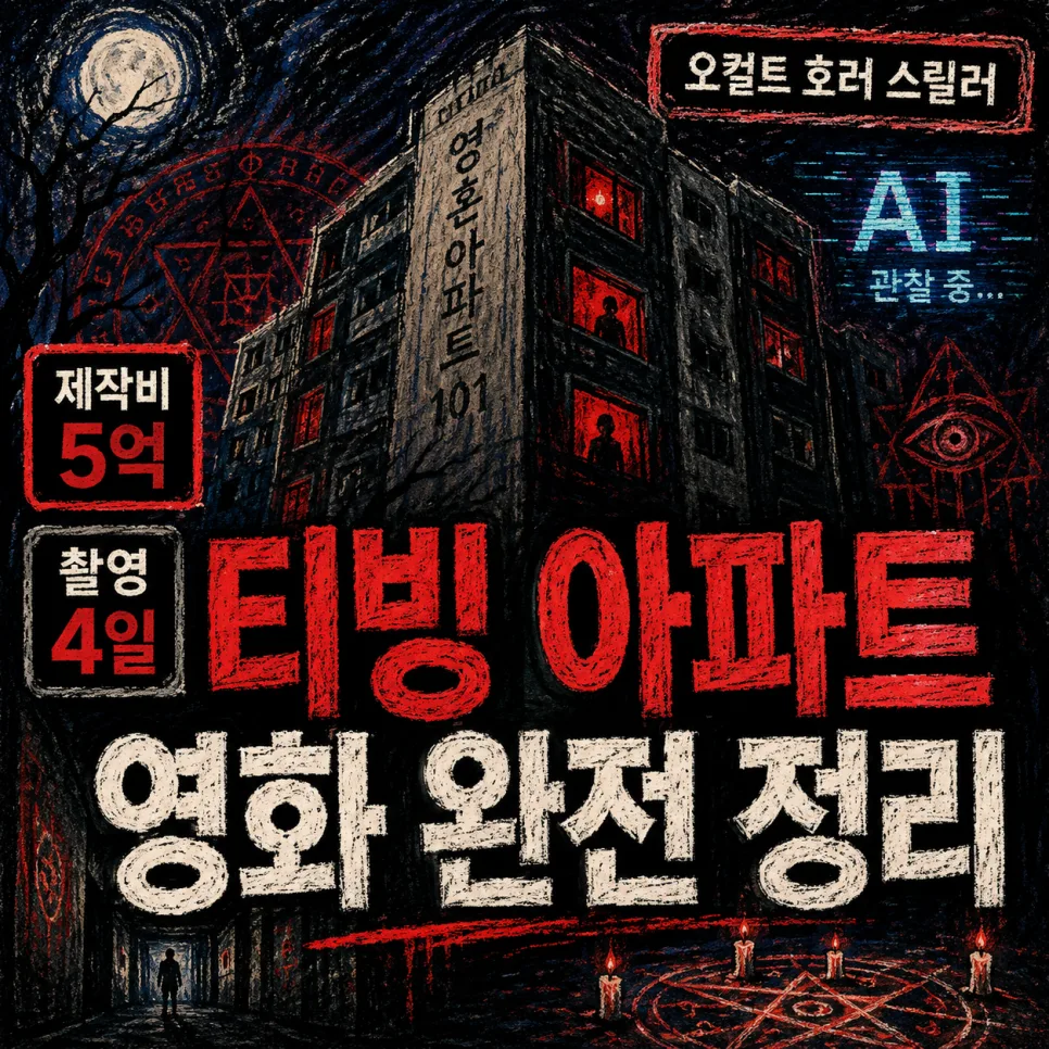 티빙 아파트 영화, AI 하이브리드 공포의 모든 것 2026