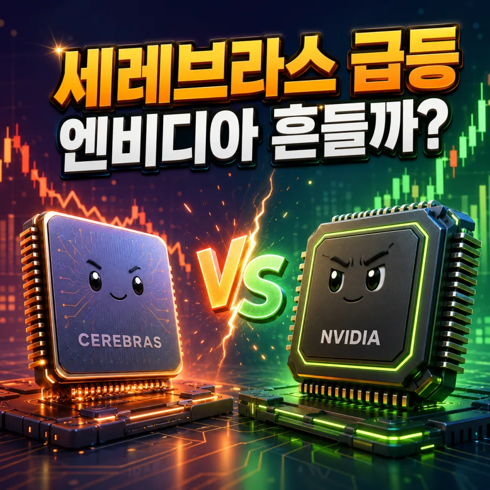 세레브라스 IPO 급등, 엔비디아 독주를 흔들 2026년 AI 칩 전망