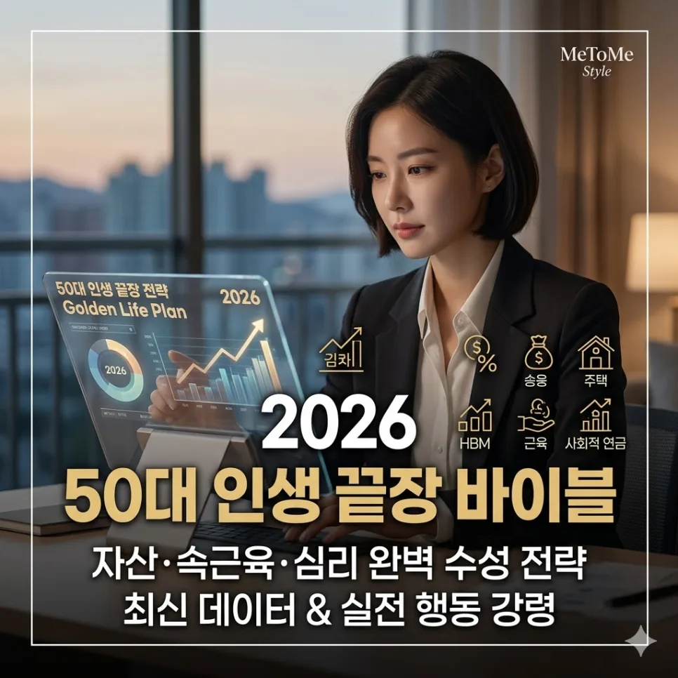 2026년 50대 은퇴 준비: 자산·건강·심리 3대 축 완벽 구축법