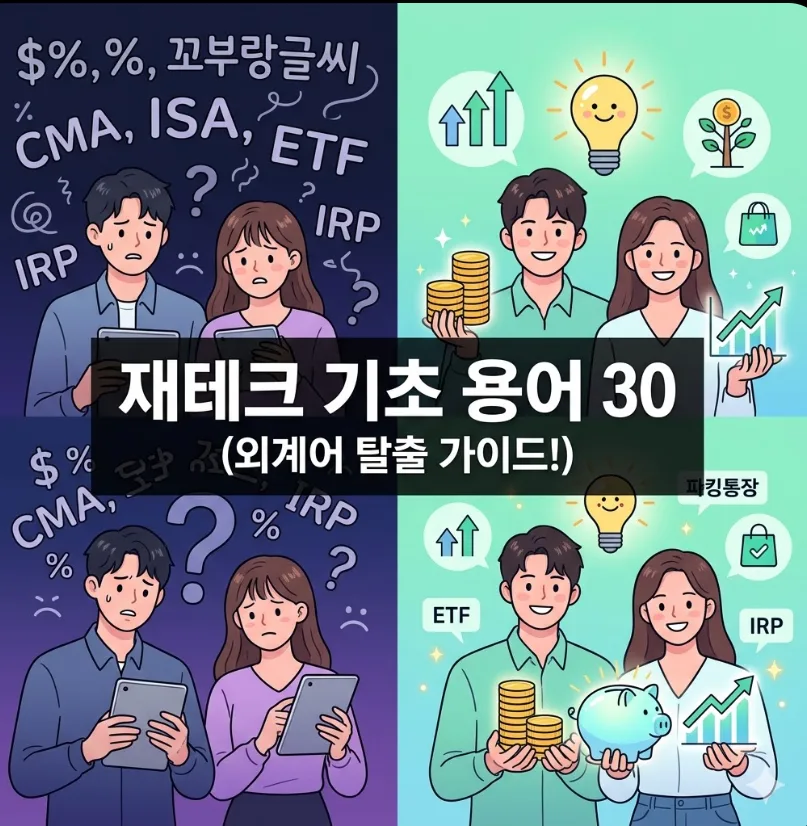 2026년 재테크 용어 마스터: 외계어 대신 돈 버는 언어 배우기