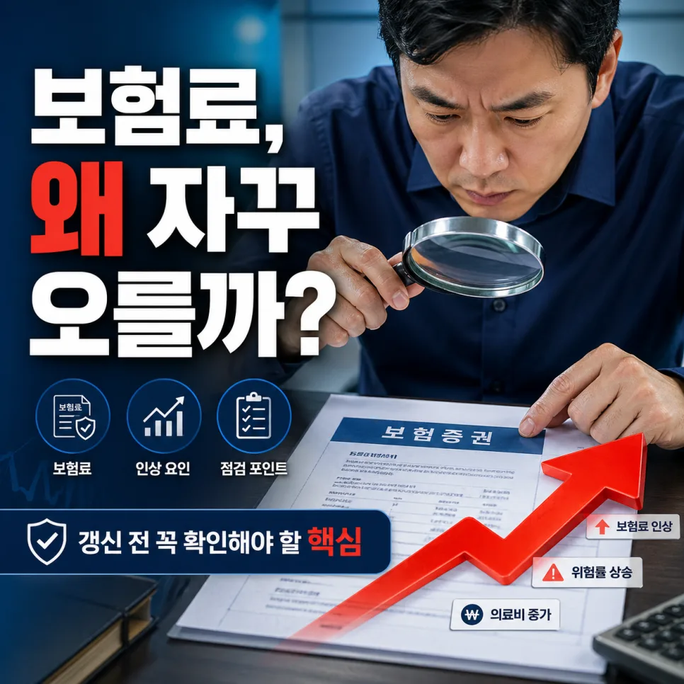 4세대 실손보험 갱신, 보험료 300% 할증 피하는 법 2026