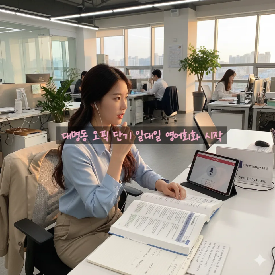 대명동 오픽 단기 완성 전략 2026: 초보 고득점 비법 공개