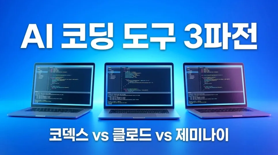 AI 코딩 도구 3파전 2026: 코덱스 vs 클로드코드 vs 제미나이 비교