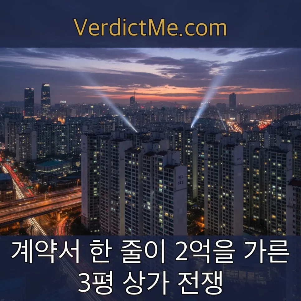 계약서 특약 효력 논란: 3평 상가 임차인 승소 사례 2026