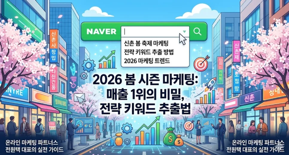 2026 봄 시즌 온라인 마케팅: 핵심 키워드 추출 전략 A to Z
