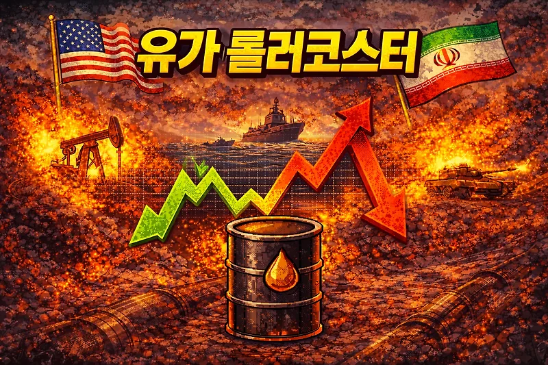 이란 전쟁 위기 2026: 국제유가 80달러 붕괴 후 반등 이유와 전망