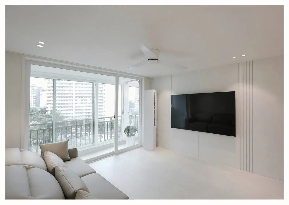 Korean Apartment Interior Design 2026: White Tones for Spacious Living