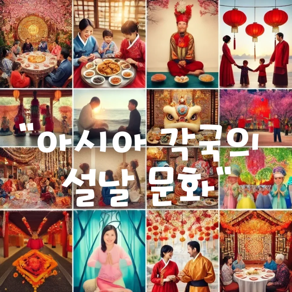 2026년 아시아 설날 풍습 비교: 한국, 중국, 베트남, 일본, 몽골 차이점