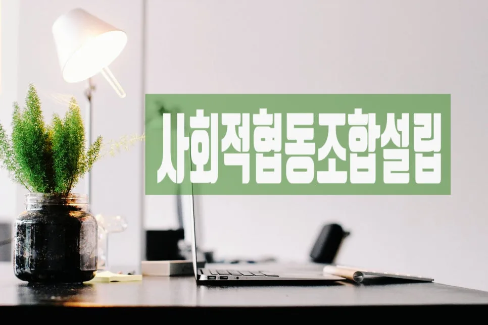 사회적협동조합 설립 절차와 사업계획서 작성법 (2026년 최신 가이드)
