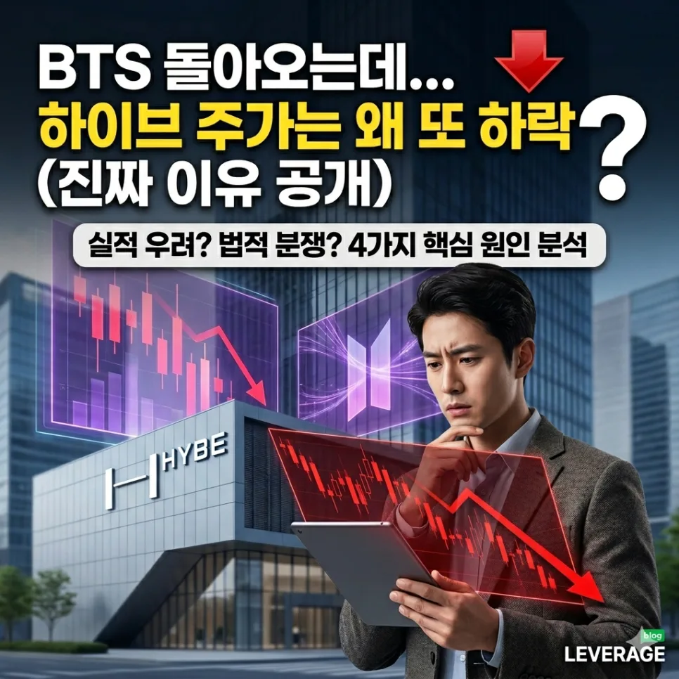 하이브 주가, 2026년 하락 이유와 투자 전략 총정리