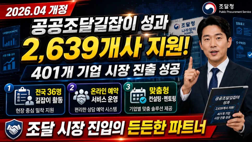 공공조달길잡이 2026년 4월 개정판: AI 트랙 및 G-PASS 개편 완벽 분석 2