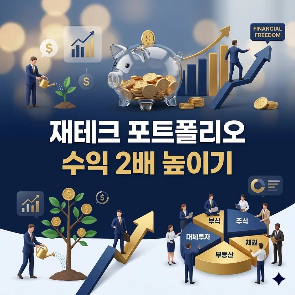 1억 모으기 가속화: 2026년 사회초년생 자산 배분 전략