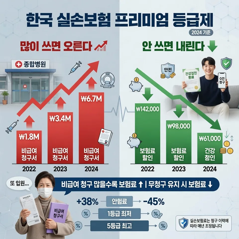 4세대 실손보험료, 2026년 최대 300% 할증? 미리 막는 법