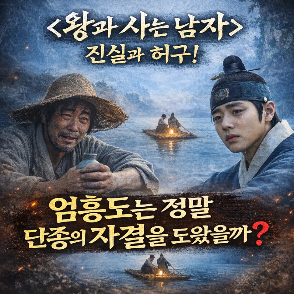 영화 '왕과 사는 남자' 실화? 단종 엄흥도 관계 2026년 분석